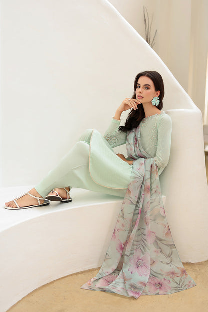 Iznik | lawn 26 | UE-521 - Dress - available at Maria Faisal in UK and USA.