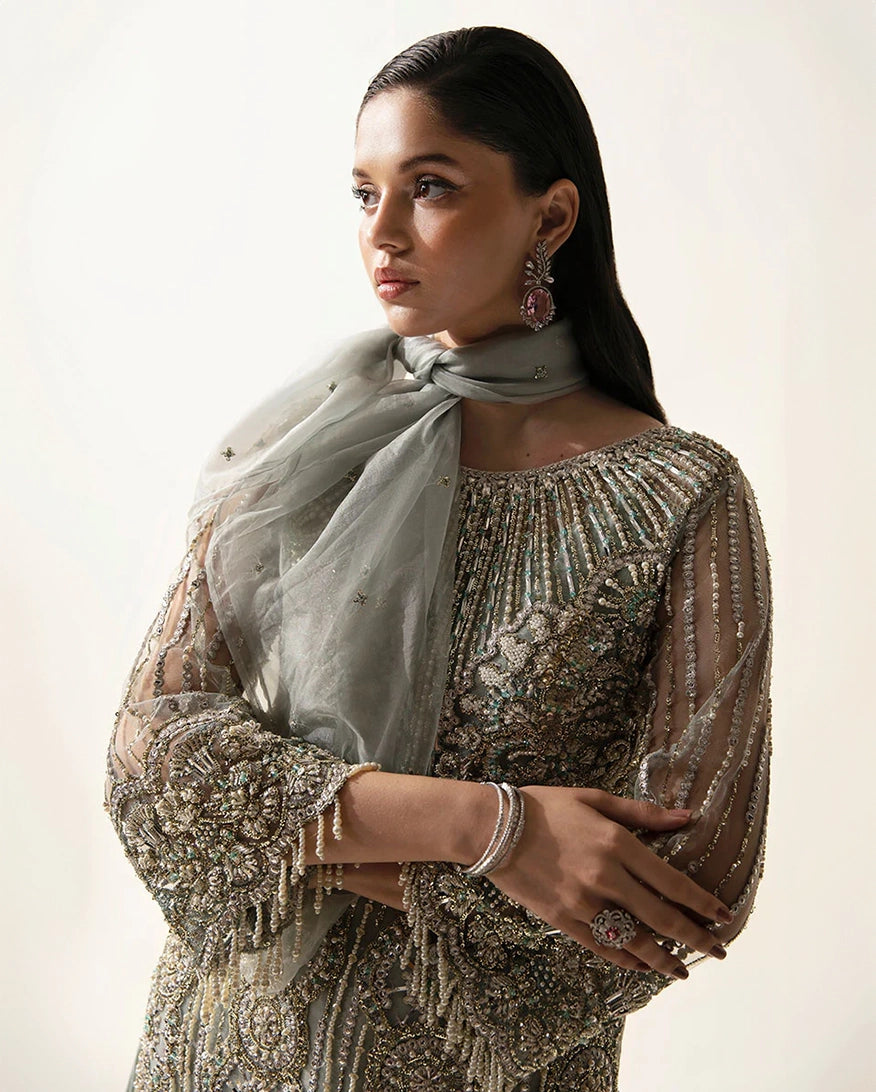 Mushq | Fleur Luxury Formals | Meline - Formal Dress - available at Maria Faisal in UK and USA.