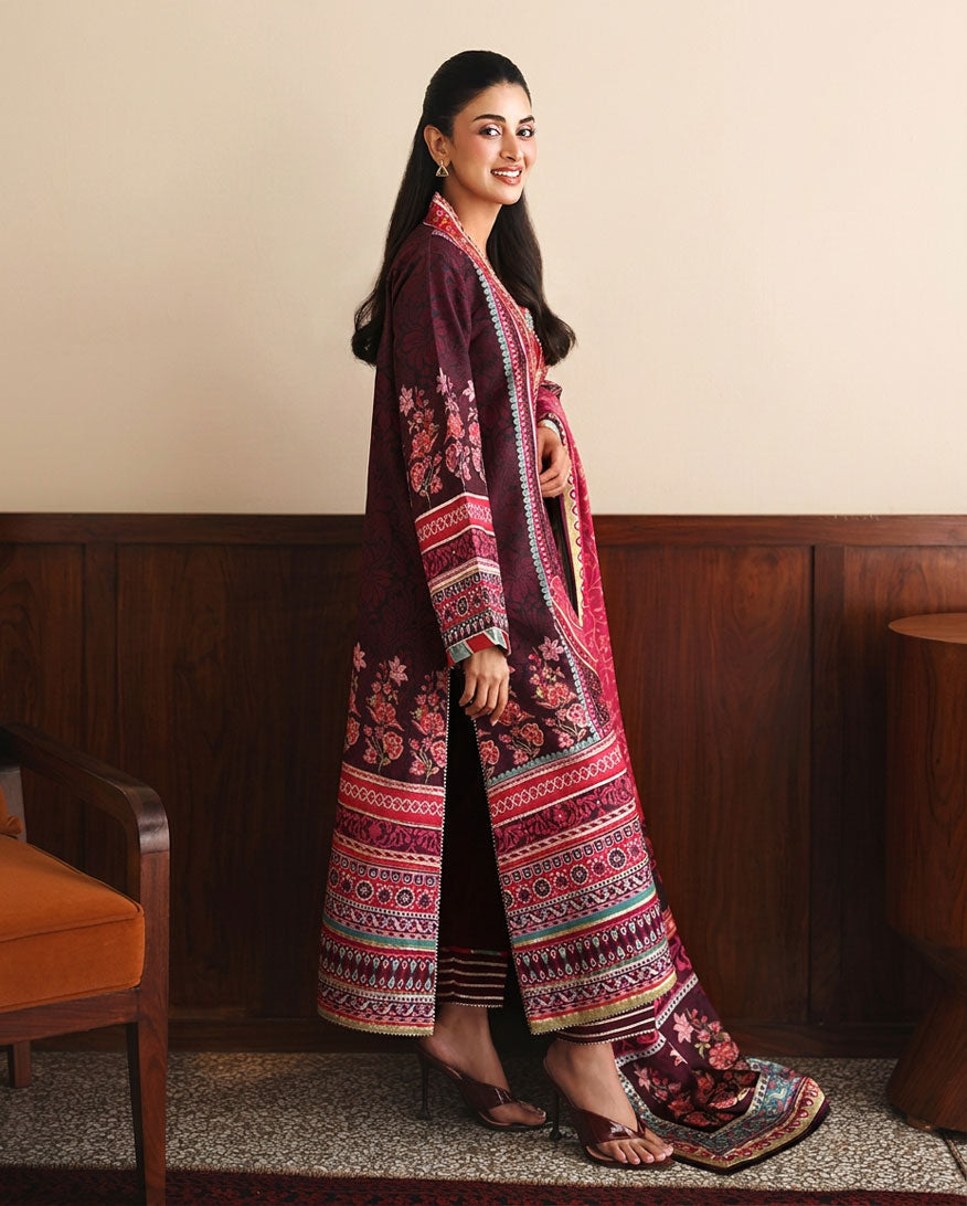 Mushq | Nirvana Anmol Edit | Day Dreamer - Luxury Dress - available at Maria Faisal in UK and USA.