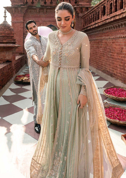 Mushq | Izhar Luxury Formals | Izhar - MCH#03 - Shahana - Formal Dress - available at Maria Faisal in UK and USA.
