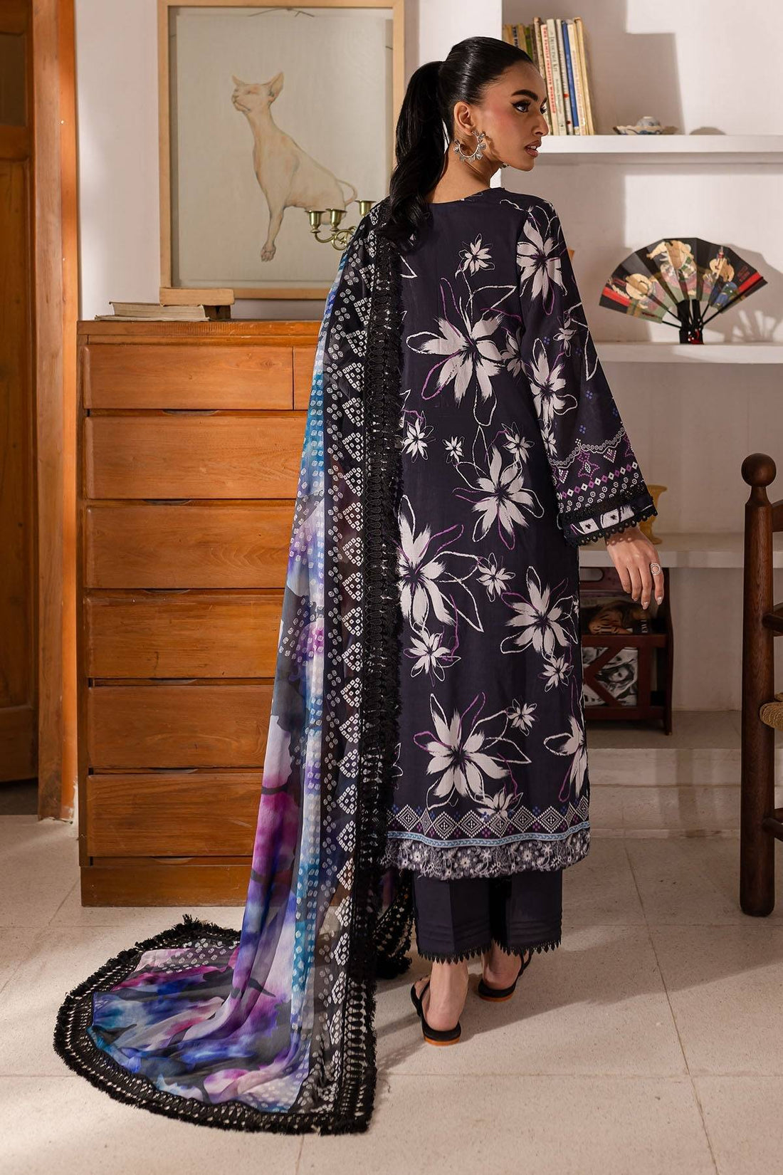 Nureh | Printed Lawn 25 | SP-150 by Maria Faisal - Registered Vendor of : Nureh - type : Ladies Clothes - 100% original wedding dresses