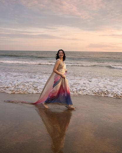 Faiza Saqlain | Reina Luxe | Lena - Formal Dress - available at Maria Faisal in UK and USA.