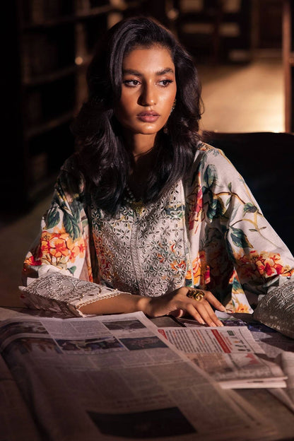 Nureh | Glam Girl Lawn | GL-13 by Maria Faisal - Registered Vendor of : Nureh - type : Ladies Clothes - 100% original wedding dresses