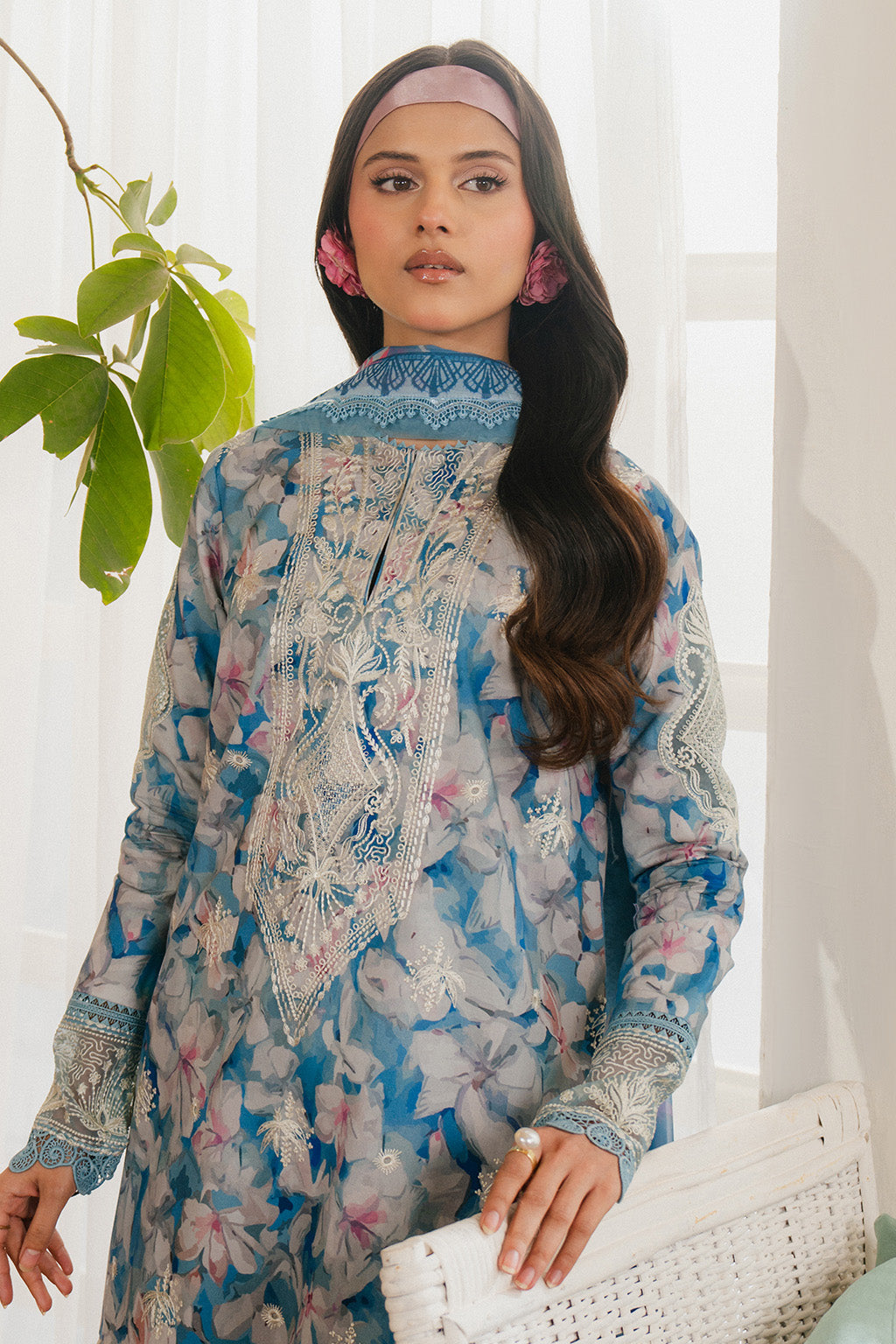 Ayzel | Armelia Printed Lawn 25 | Scilla - Ladies Clothes 