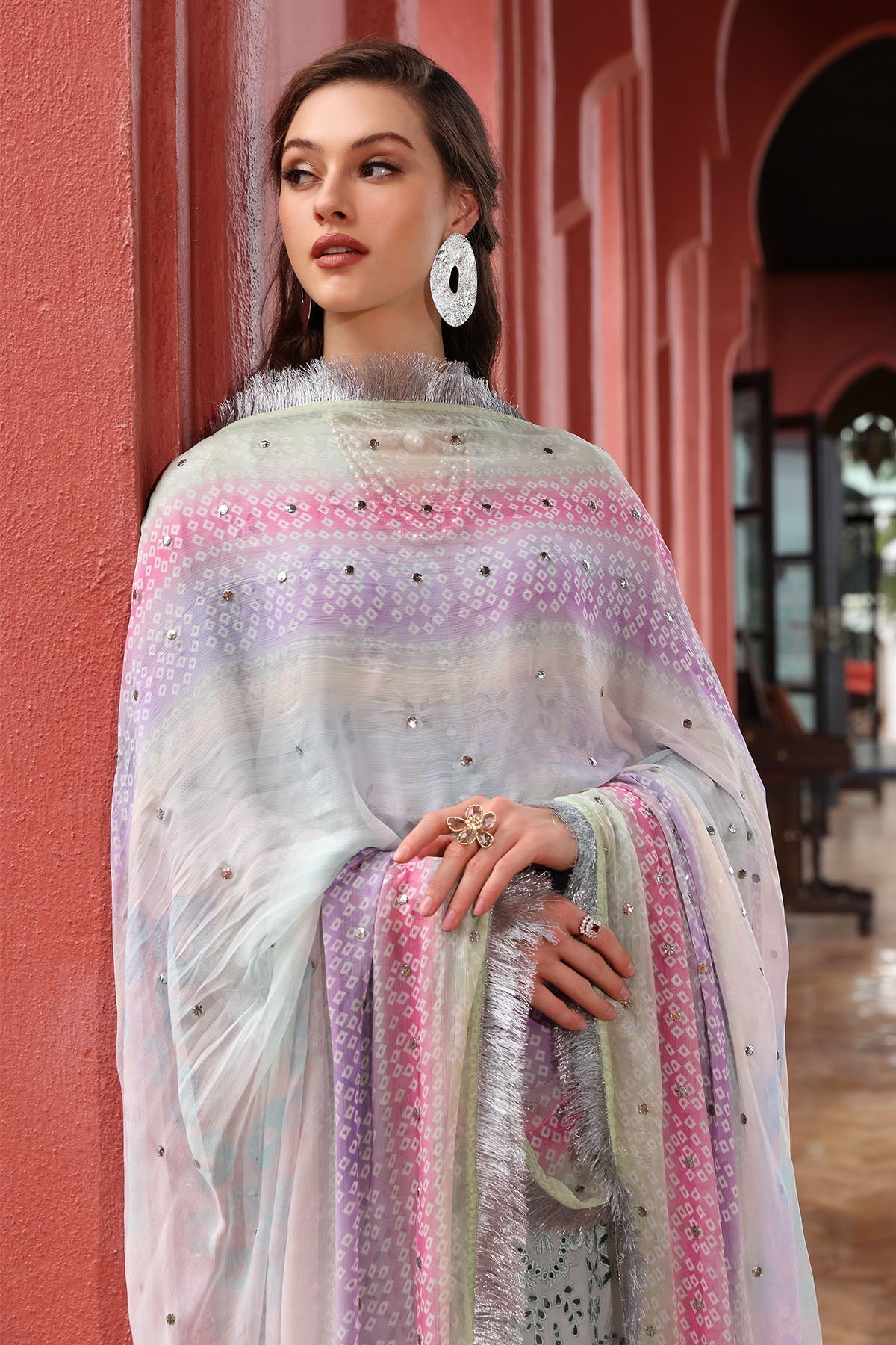 Nureh | Bazaar Lawn 25 | NE-111 by Maria Faisal - Registered Vendor of : Nureh - type : Ladies Clothes - 100% original wedding dresses