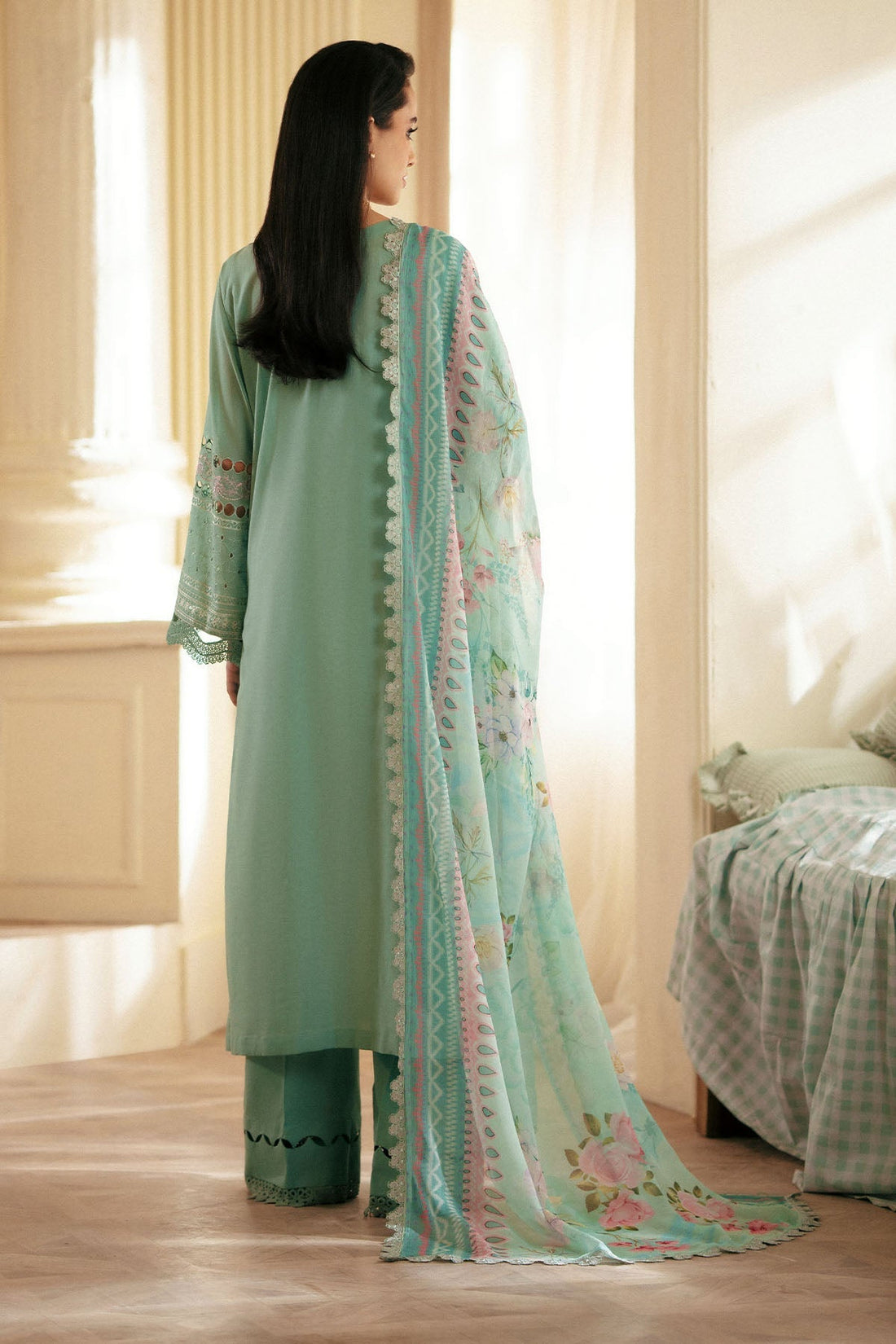 Nureh | Maya Lawn | NS-144 - Ladies Clothes - Maria Faisal