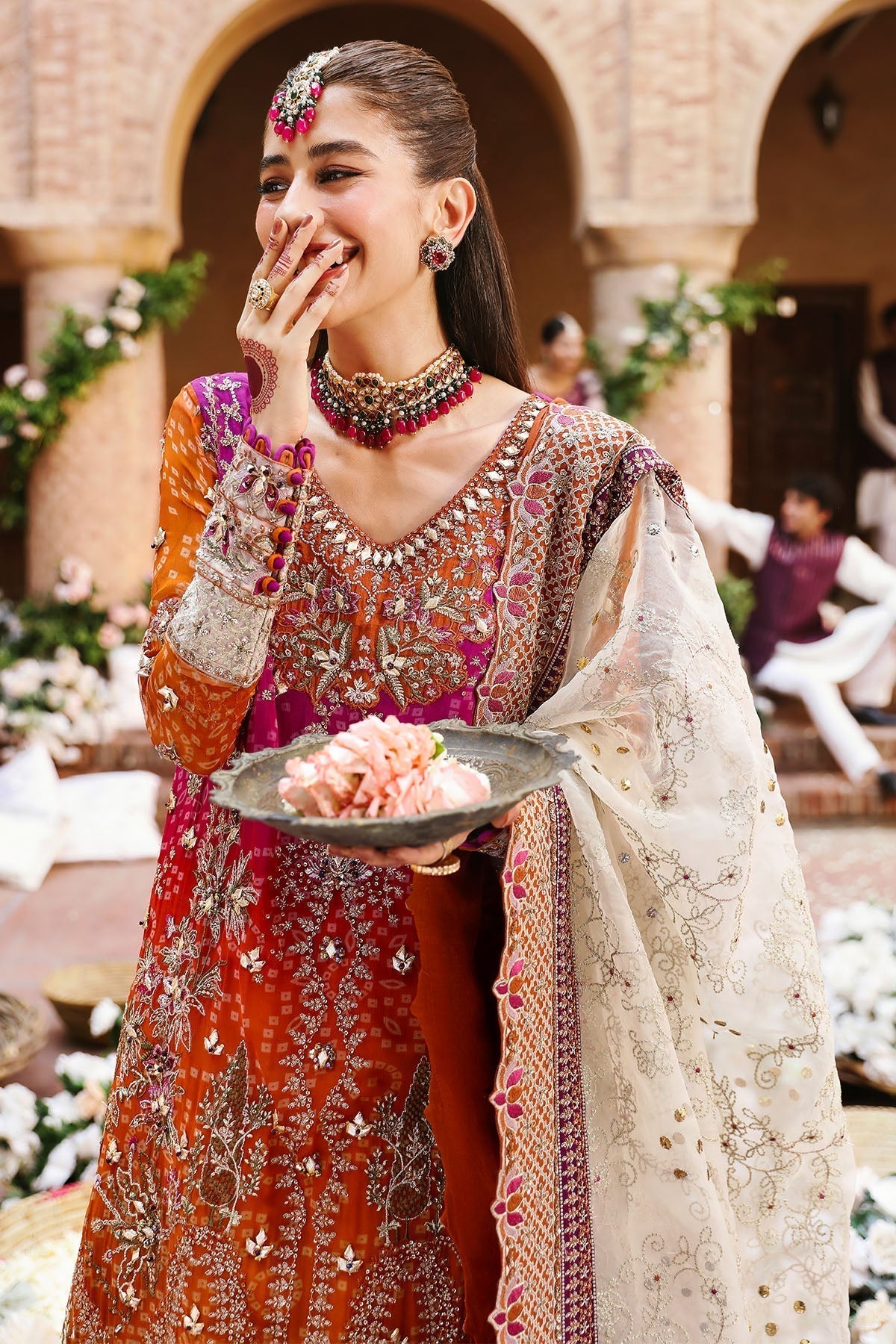 Nureh | Jhoomro Wedding Formals | NL-66 BANO - Wedding Dress - Maria Faisal