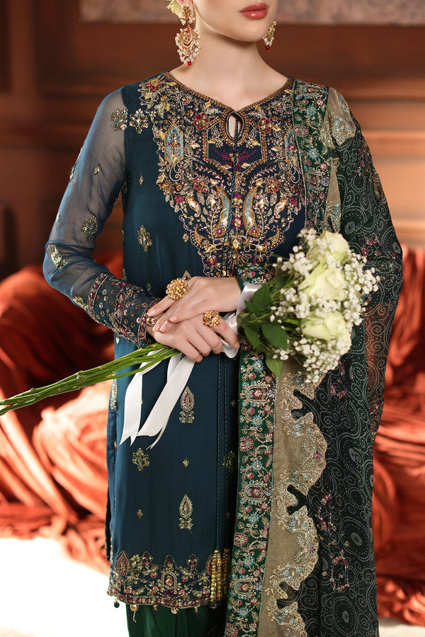 Nureh | Alfaaz Formals | NL-88 - Formal Dress - available at Maria Faisal in UK and USA.