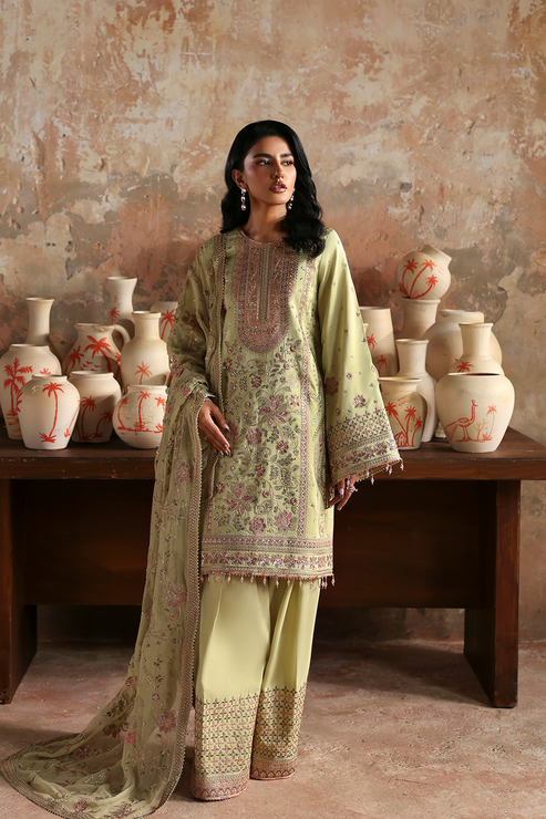 Emaan Adeel | Afsana e Silk | ZAIB - Formal Dress - available at Maria Faisal in UK and USA.