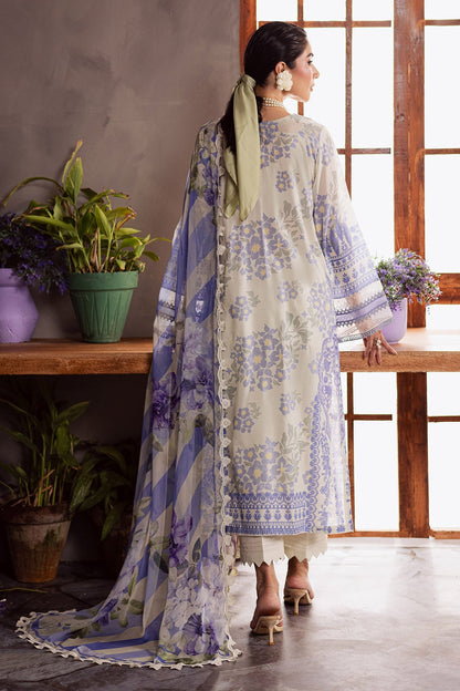 Nureh | Signature Prints 26 | SP-159 - Luxury Dress - available at Maria Faisal in UK and USA.