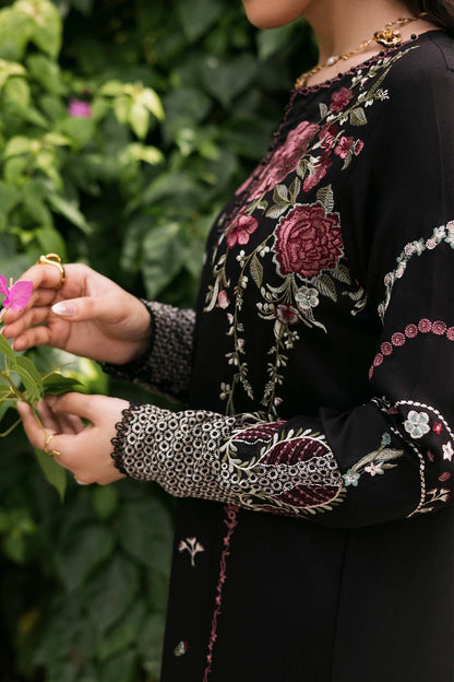 Nureh | Exclusive Winter 25 | NE-179 - Casual Dress - available at Maria Faisal in UK and USA.