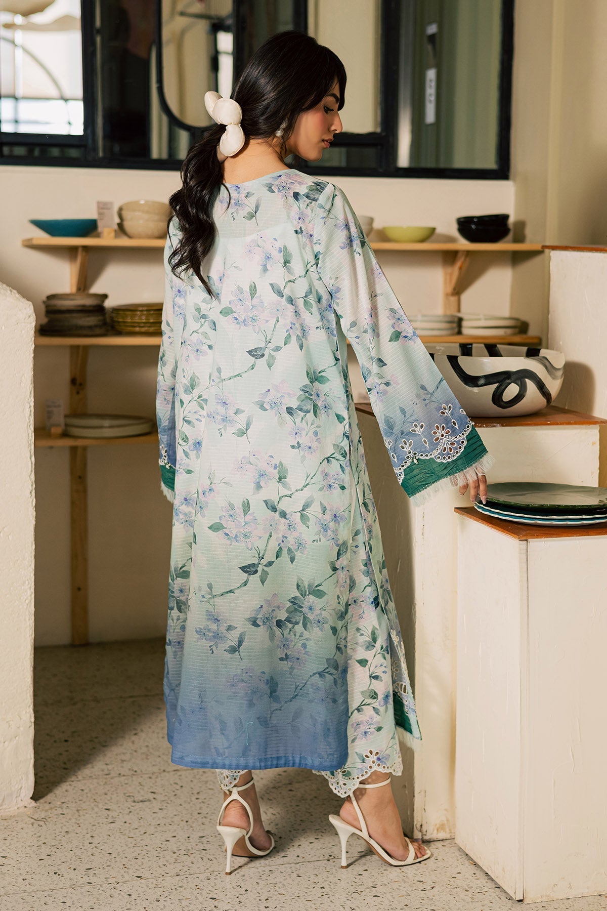 Nureh | Ballerina Summer 26 | NU2-197 - Dress - available at Maria Faisal in UK and USA.