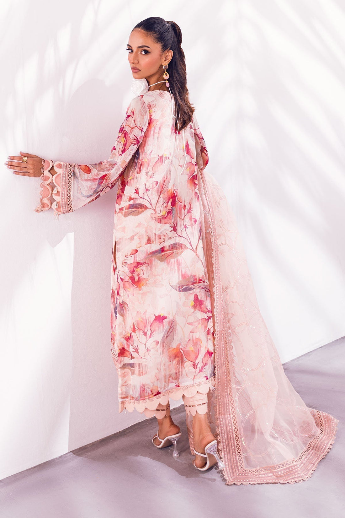 Nureh | Ballerina Formals | OAK MIST - Wedding Dress - Maria Faisal