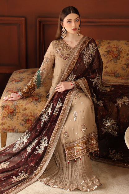 Nureh | Alfaaz Formals | NL-91 - Formal Dress - available at Maria Faisal in UK and USA.