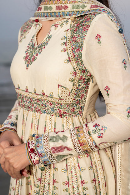 Jazmin | Shahkaar Luxury Eid Lawn SS26 | SL25-D9 - Luxury Dress - available at Maria Faisal in UK and USA.