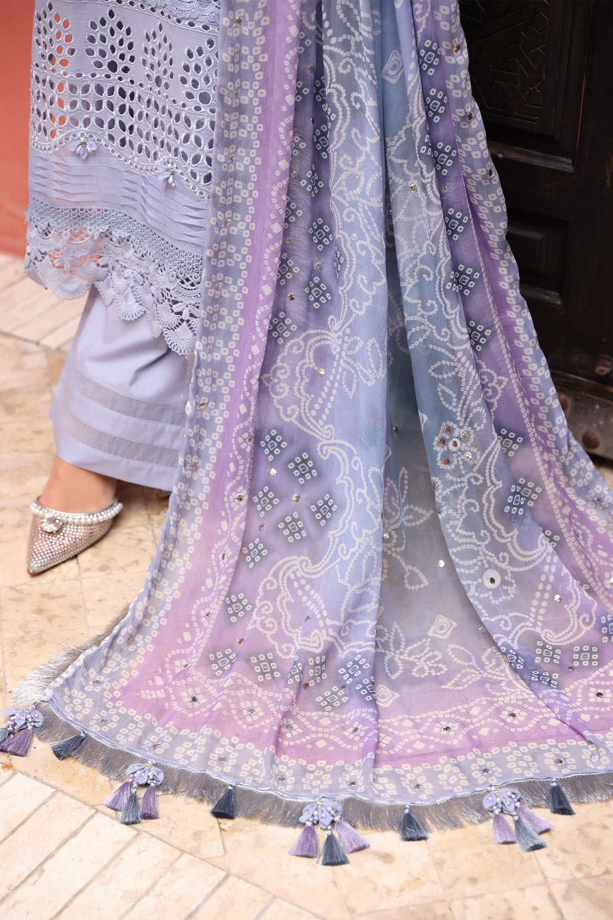 Nureh | Bazaar Lawn 25 | NE-108 by Maria Faisal - Registered Vendor of : Nureh - type : Ladies Clothes - 100% original wedding dresses