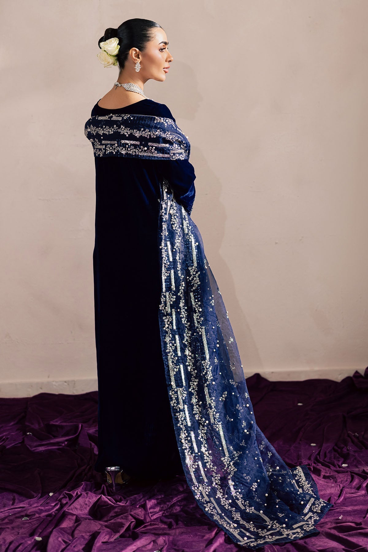 Nureh | Wedding Formals | FP-157 - Wedding Dress - available at Maria Faisal in UK and USA.