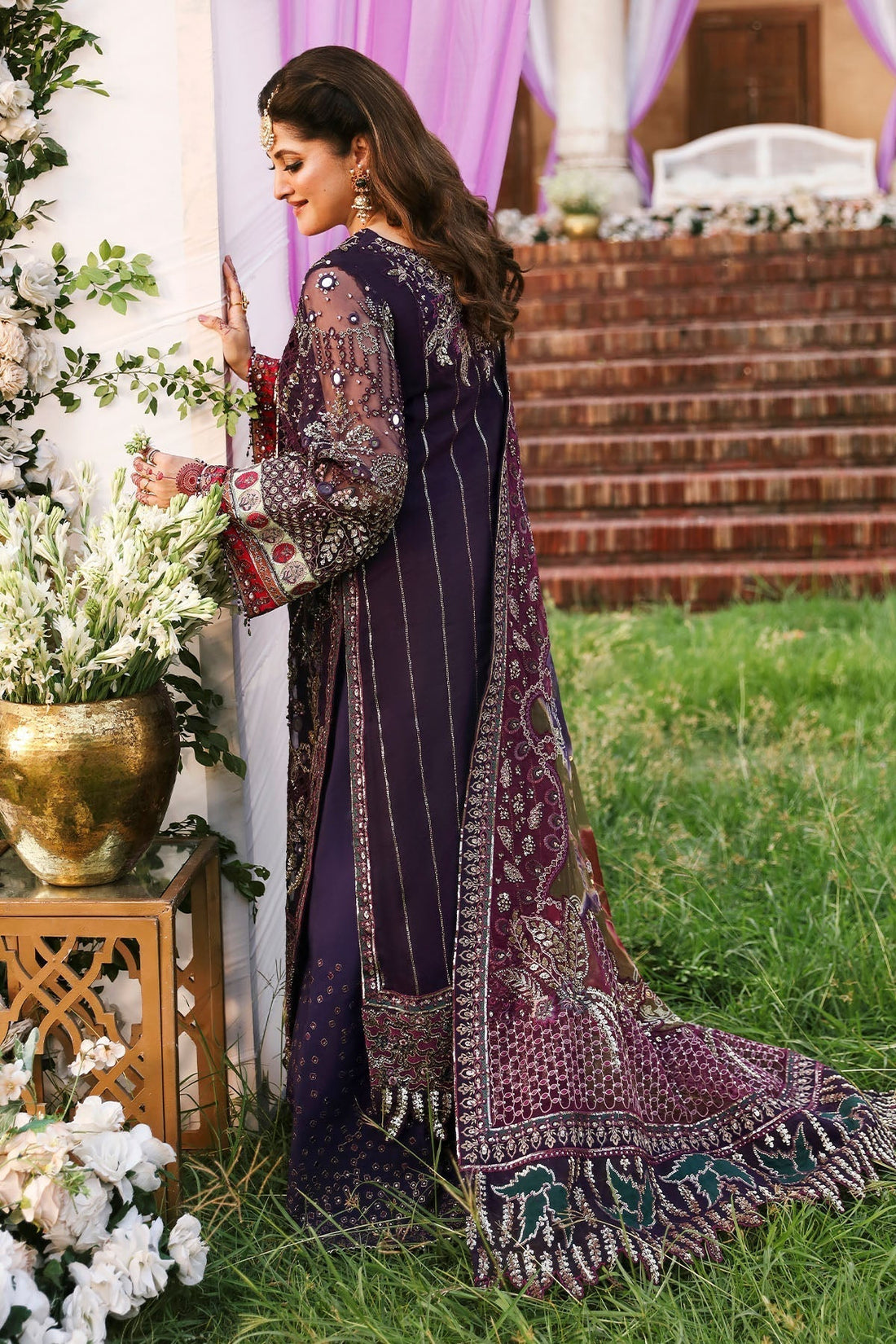 Nureh | Jhoomro Wedding Formals | NL-70 JAHAN - Wedding Dress - Maria Faisal