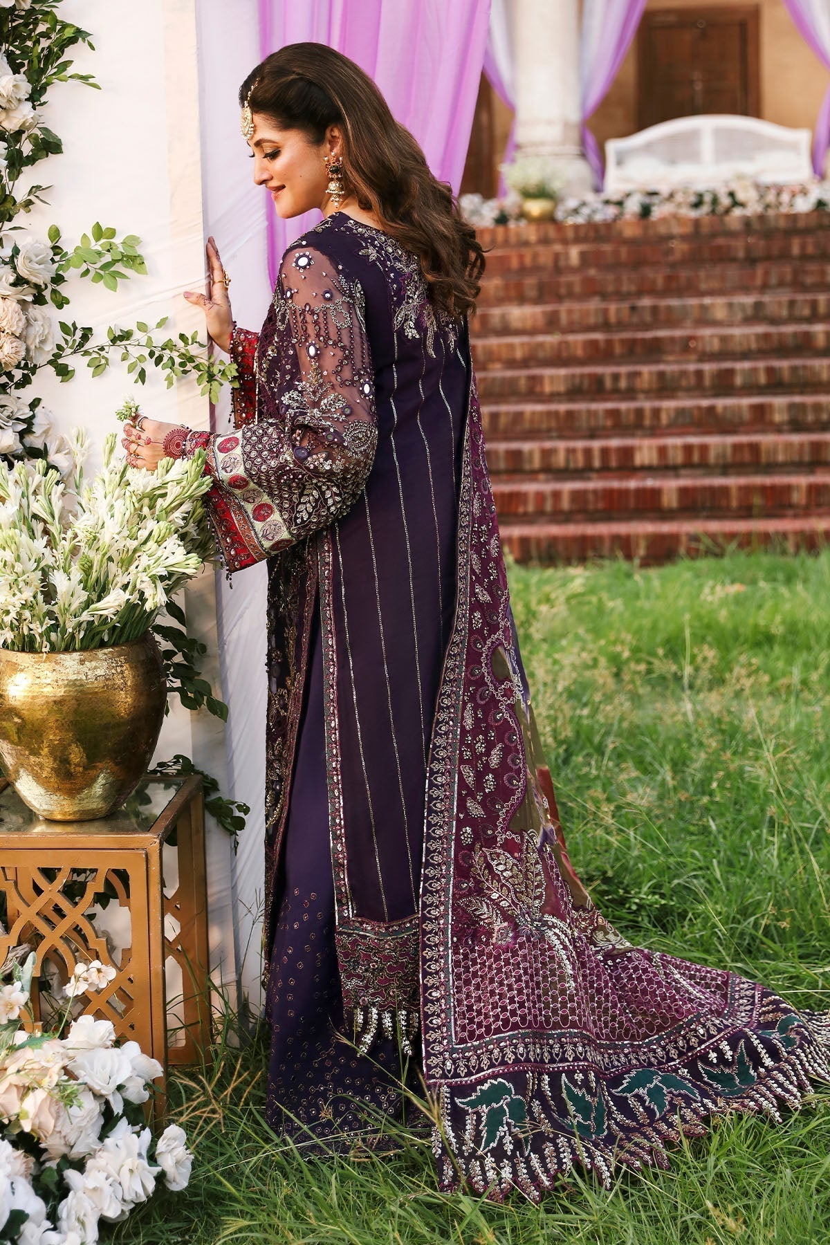 Nureh | Jhoomro Wedding Formals | NL-70 JAHAN - Wedding Dress - Maria Faisal