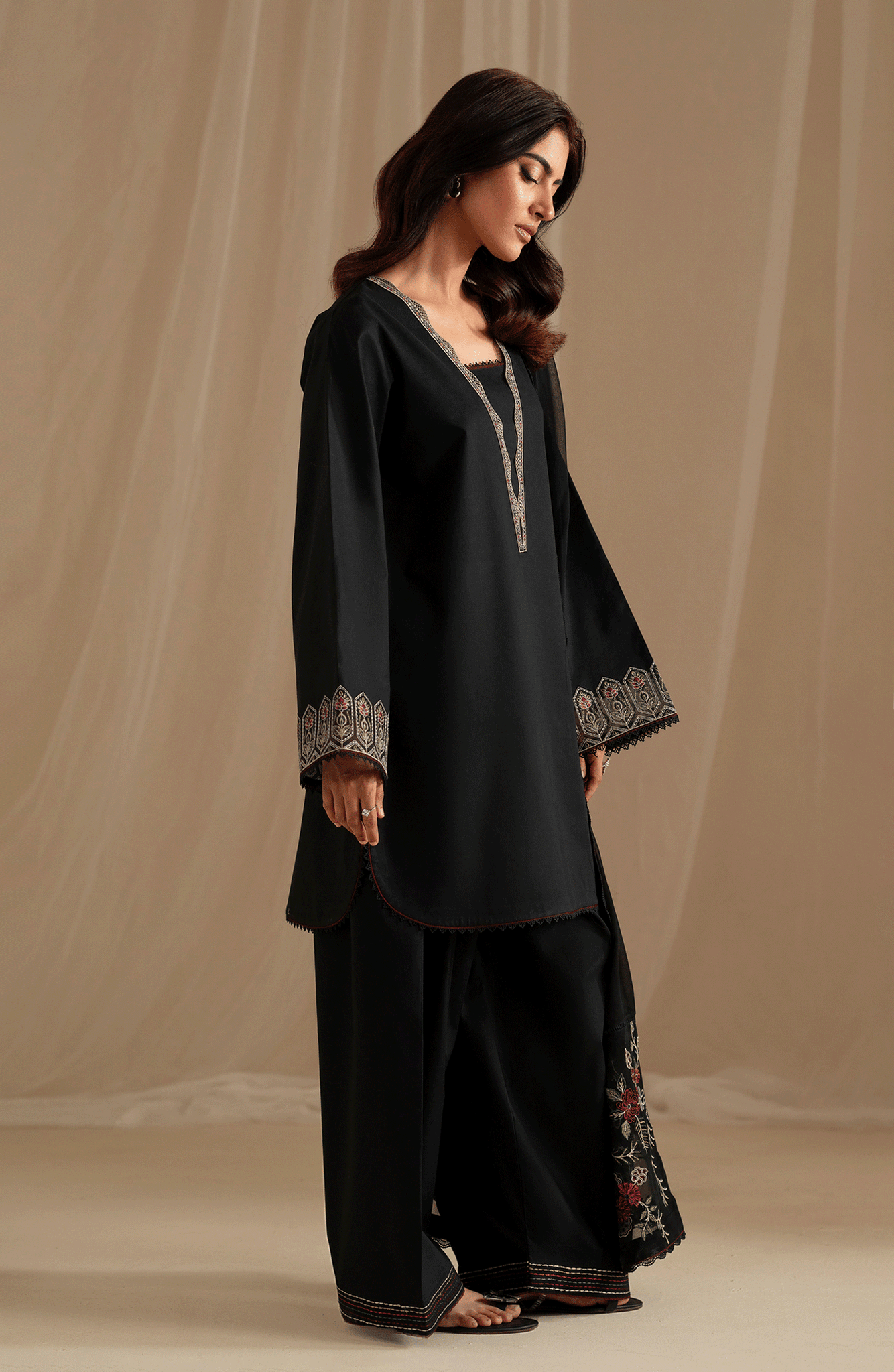 Seran | Luxury Pret | REINA - 3 pc - Ladies Clothes - Maria Faisal