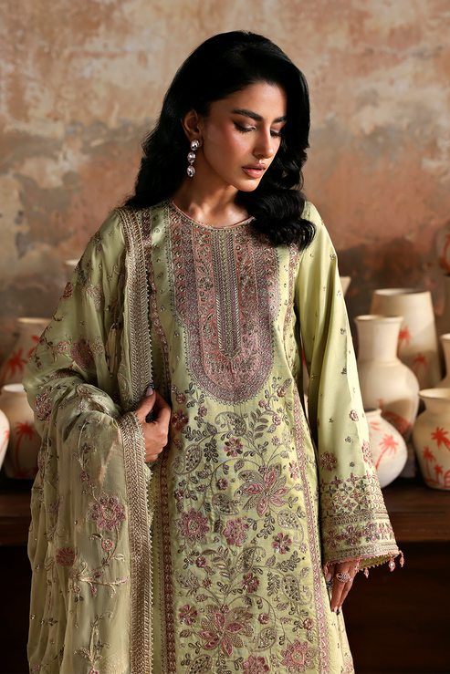 Emaan Adeel | Afsana e Silk | ZAIB - Formal Dress - available at Maria Faisal in UK and USA.