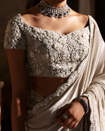 Faiza Saqlain | Zaeva Wedding Formals | Zahavah - Wedding Dress - available at Maria Faisal in UK and USA.