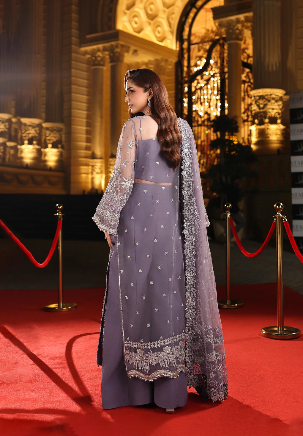 Elaf Premium | Stardom Formal Handwork 25 | ESH-04 MUSE - Formal Dress - available at Maria Faisal in UK and USA.