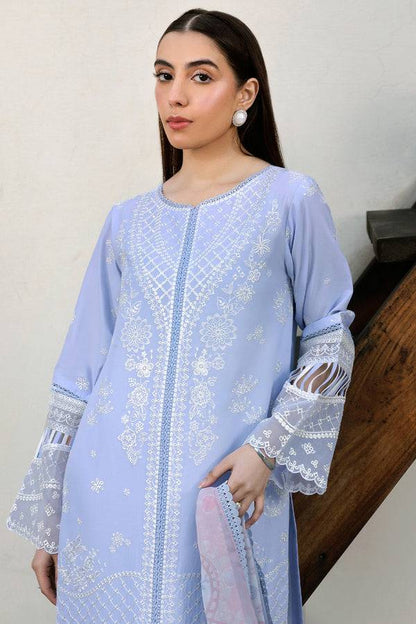 Farasha | Summer Weaves Embroidered Lawn | Serene Blue by Maria Faisal - Registered Vendor of : Farasha - type : Ladies Clothes - 100% original wedding dresses