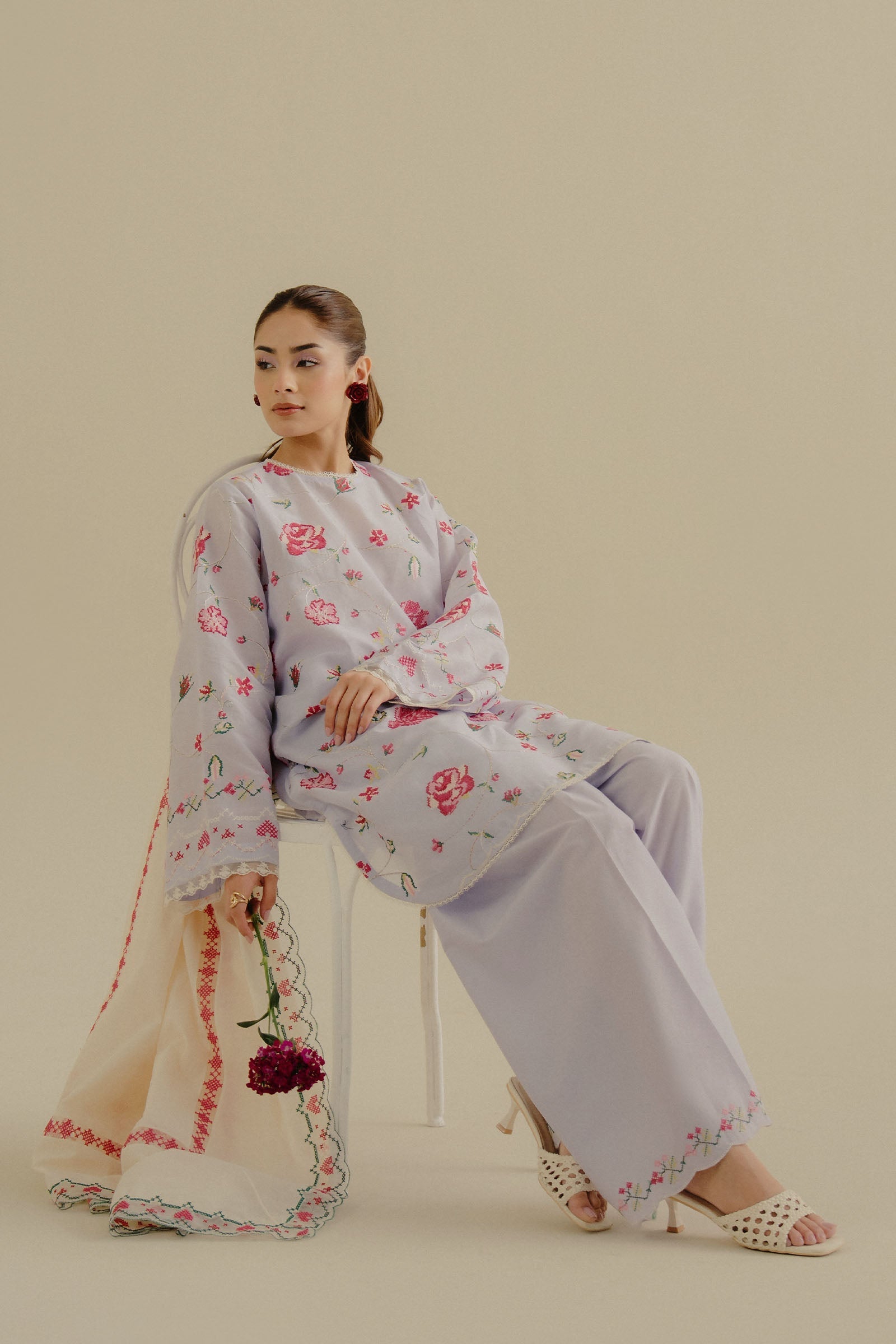 Zara Shahjahan | Coco Lawn 25 | Zufra-6B - Ladies Clothes - Maria Faisal