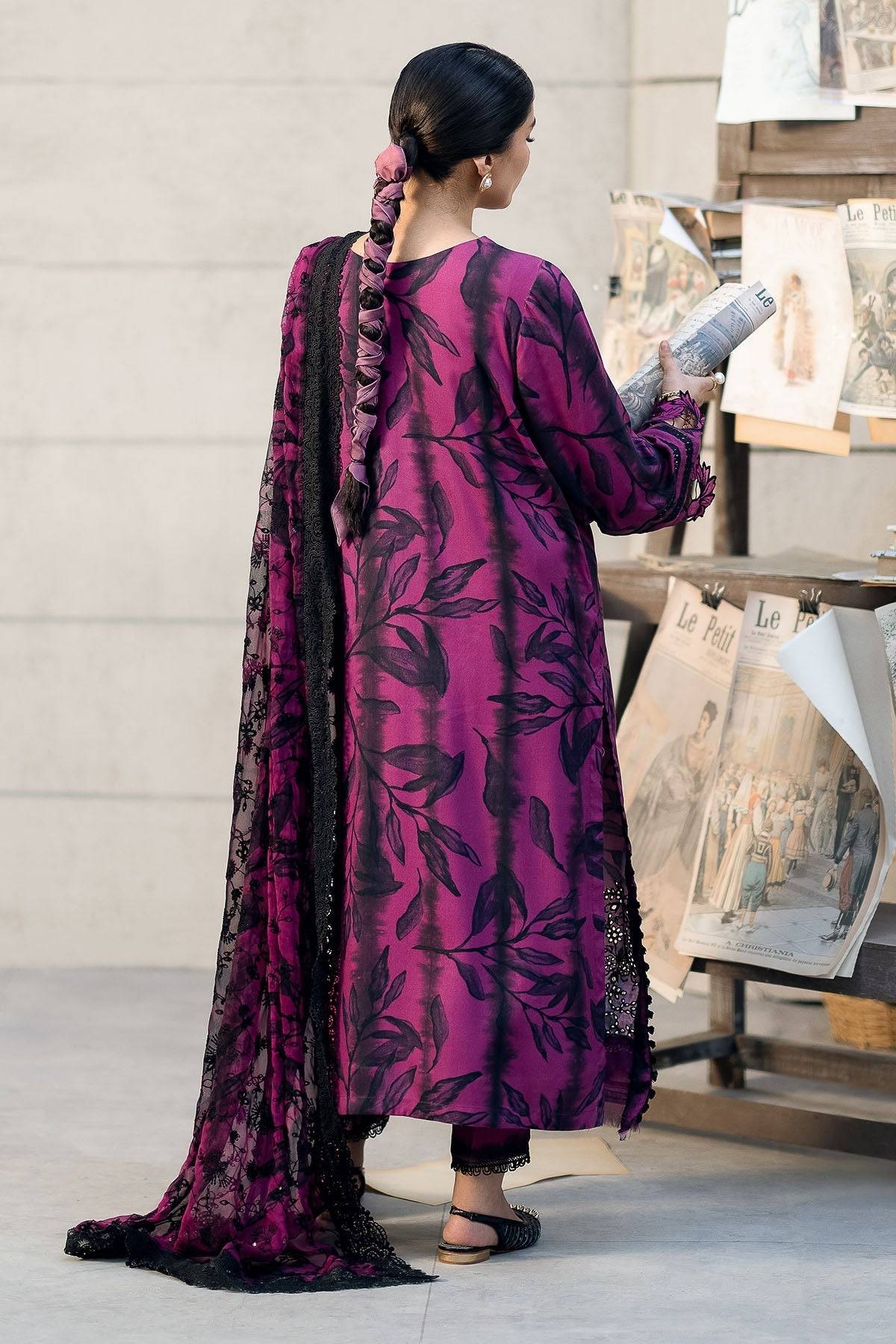 Nureh | Glam Girl Lawn | GL-23 by Maria Faisal - Registered Vendor of : Nureh - type : Ladies Clothes - 100% original wedding dresses