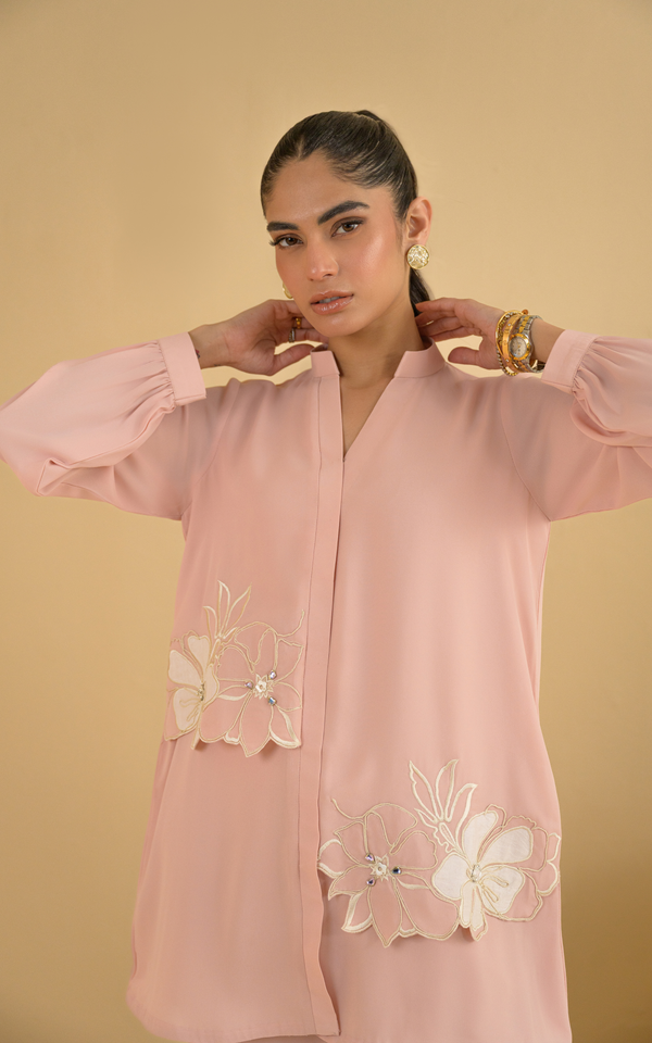 Sana Abbas | La Fiesta |Zeni - Luxury Dress - available at Maria Faisal in UK and USA.