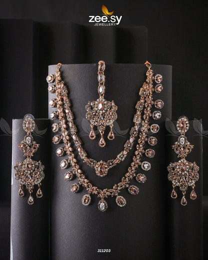 Zarqa Necklace - Necklace Sets 
