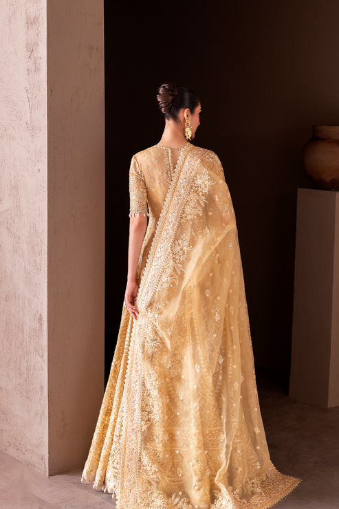 Emaan Adeel | Clay Couture | SEREN - Formal Dress - available at Maria Faisal in UK and USA.