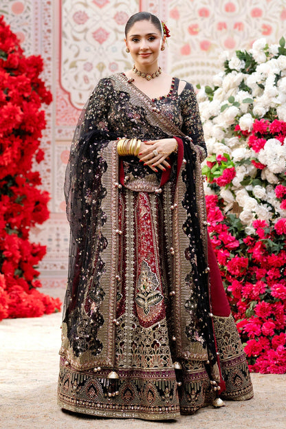 Nureh | Jhoomro Formals | NL-95 Emara - Formal Dress - available at Maria Faisal in UK and USA.