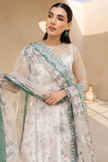 Farasha | Lu Zella Premium Formals 25 | Moonlight Mist - Ladies Clothes - Maria Faisal