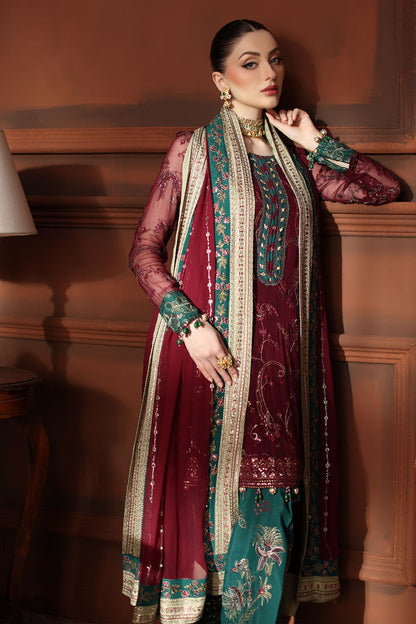 Nureh | Alfaaz Formals | NL-90 - Formal Dress - available at Maria Faisal in UK and USA.