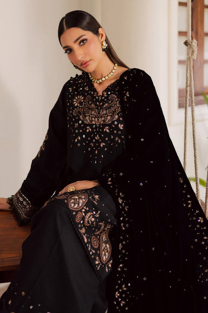 NE-202 – authentic Pakistani dress from the Exclusive Leather Peach collection for women in the UK