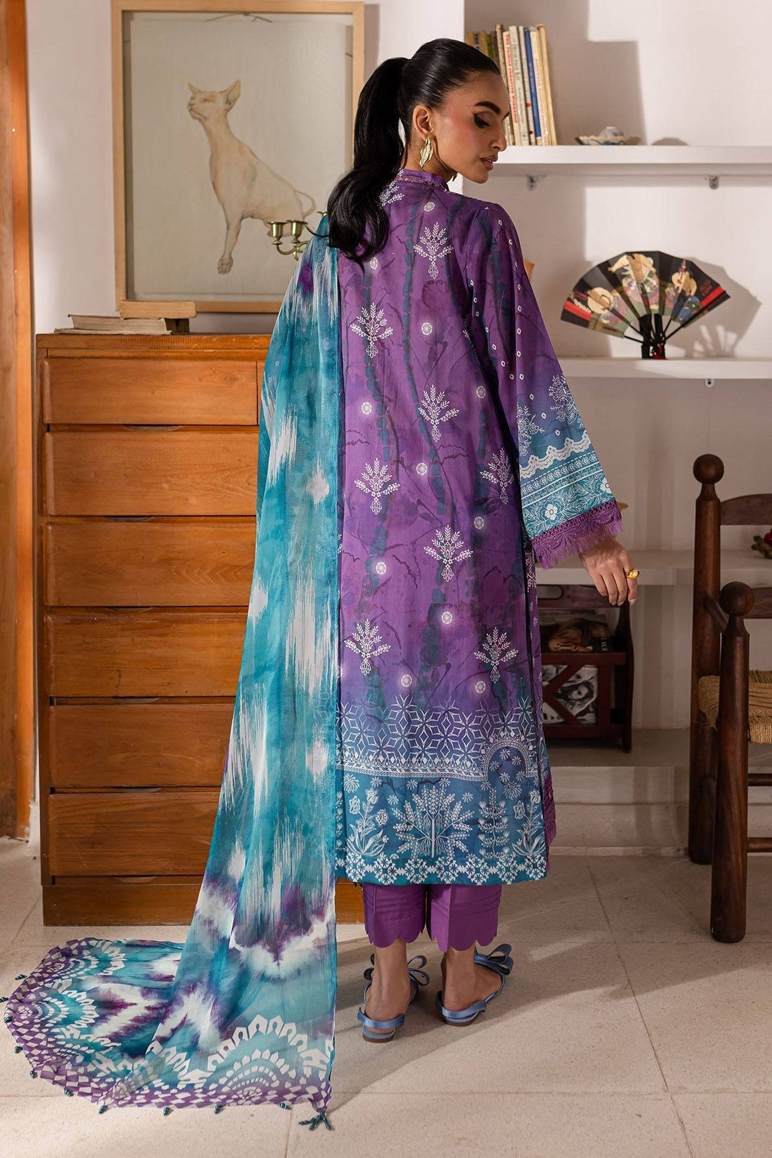 Nureh | Printed Lawn 25 | SP-149 by Maria Faisal - Registered Vendor of : Nureh - type : Ladies Clothes - 100% original wedding dresses