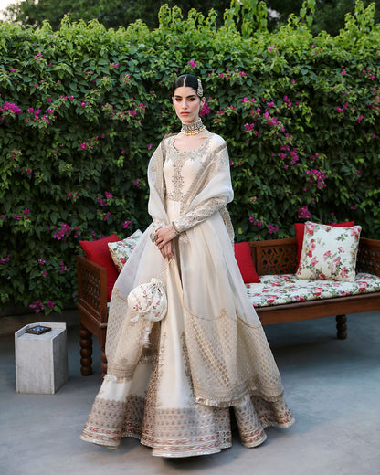 Faiza Saqlain | Mehermah Luxe Formals | Ailia - Wedding Dress - Maria Faisal