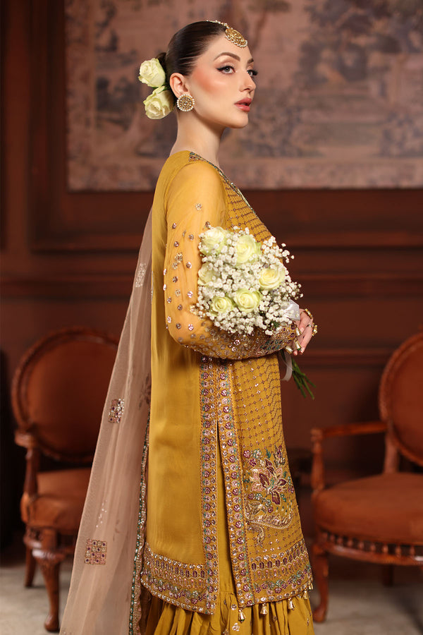 Nureh | Alfaaz Formals | NL-92 - Formal Dress - available at Maria Faisal in UK and USA.