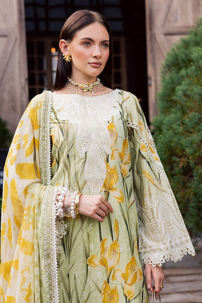 Nureh | Gardenia Lawn 26 |NSG-212 - Dress - available at Maria Faisal in UK and USA.