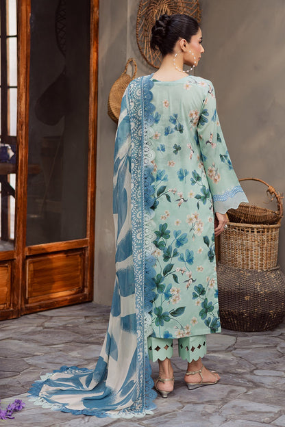 Nureh | Signature Prints 26 | SP-161 - Luxury Dress - available at Maria Faisal in UK and USA.