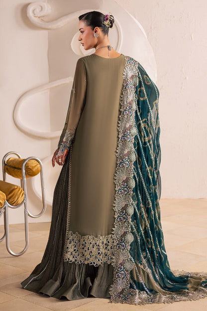 Nureh | Fancy Formal | NP-770 - Formal Dress - available at Maria Faisal in UK and USA.