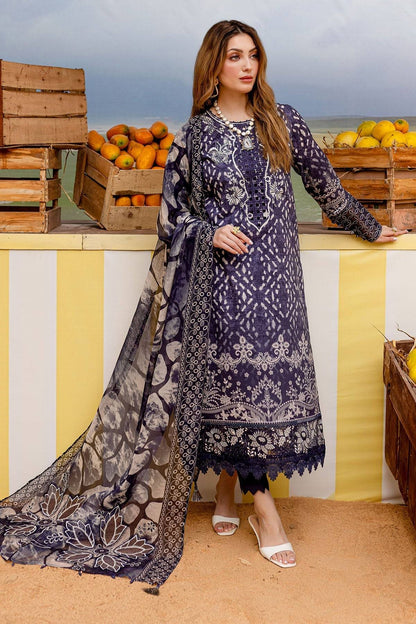 Nureh | Gardenia Lawn 25 | NSG-182 by Maria Faisal - Registered Vendor of : Nureh - type : Ladies Clothes - 100% original wedding dresses