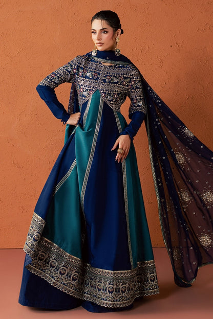 Nureh | Fancy Formal 26 | NP-834 - Formal Dress - available at Maria Faisal in UK and USA.