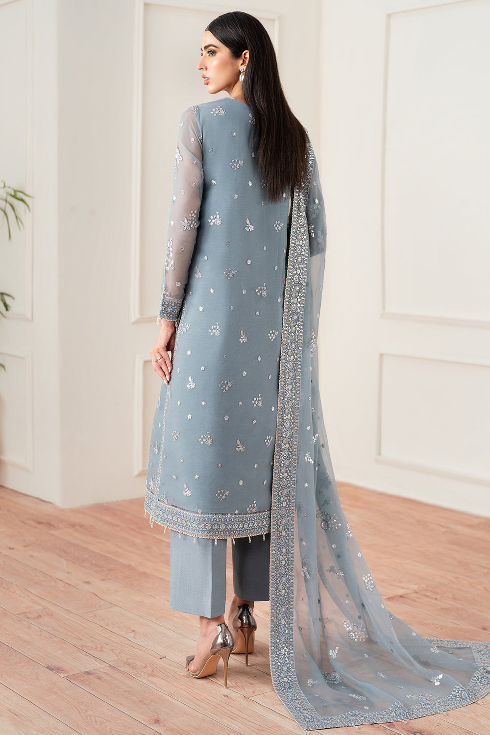 Farasha | Essence Formals 25 | Aqua Bliss - Ladies Clothes - Maria Faisal