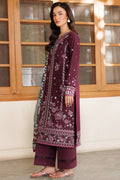 Farasha | Summer Weaves Embroidered Lawn | Burgandy Rush by Maria Faisal - Registered Vendor of : Farasha - type : Ladies Clothes - 100% original wedding dresses