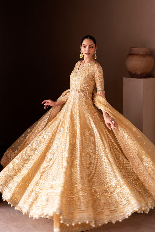 Emaan Adeel | Clay Couture | SEREN - Formal Dress - available at Maria Faisal in UK and USA.