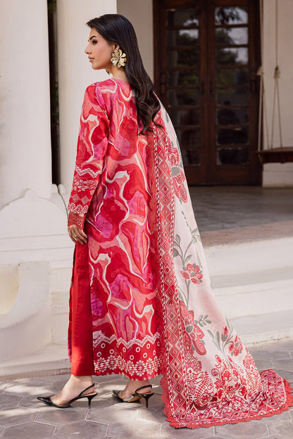 Nureh | Rania Prints | NR-06 - Casual Dress - available at Maria Faisal in UK and USA.