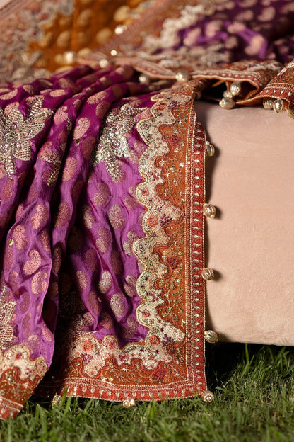 Nureh | Jhoomro Formals |NL-98 Elyana - Formal Dress - available at Maria Faisal in UK and USA.